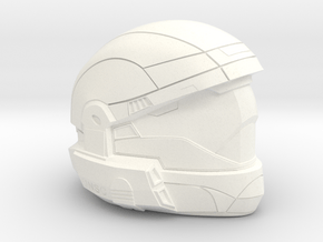 Halo 3 Odst custom 1/6 scale helmet in White Processed Versatile Plastic