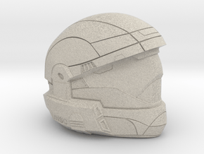Halo 3 Odst custom 1/6 scale helmet in Natural Sandstone