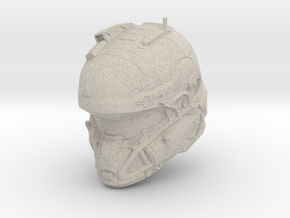 Halo 5 Tanaka/Technician 1/6 scale Helmet in Natural Sandstone