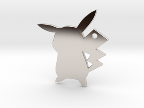 Pikachu Pendant in Platinum