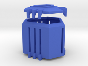 Ingress Capsule - Standard  (2.25 inches) in Blue Processed Versatile Plastic