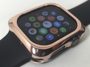 Apple Watch Metal Bumper 42mm in 14k Rose Gold Plated Brass