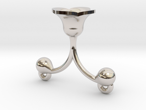 FFX Yuna Inspired Necklace in Rhodium Plated Brass