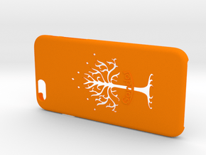 iphone6S Case with White Tree of Gondor in Orange Processed Versatile Plastic