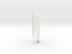 Nano Carbon Christmas Ornament in White Processed Versatile Plastic