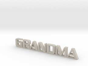 Grandma Key Chain in Natural Sandstone