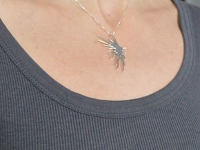 Angel Wing in Polished Silver