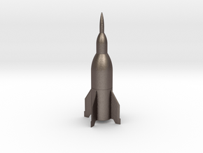 A9A10A11 Rocket 1:400 in Polished Bronzed Silver Steel