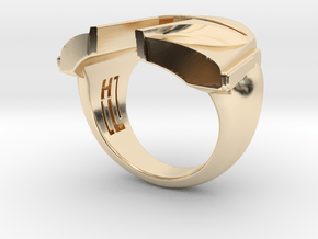 Boba Fett ring in 14k Gold Plated Brass