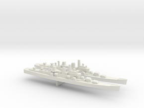 Boston-Class Cruiser x 2, 1/3000 in White Natural Versatile Plastic