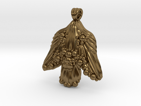 Abstract Angel in Polished Bronze