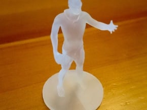 D&D Style Blind Seer Figure in Smooth Fine Detail Plastic