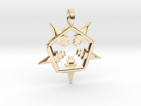 DIVINITY THRUST in 14k Gold Plated Brass