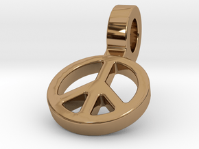 World Peace in Polished Brass