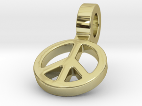 World Peace in 18k Gold