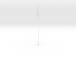 Pinecone Footsoldier's Spear in White Natural Versatile Plastic