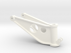 Westland Wessex Tail undercarriage yoke in White Processed Versatile Plastic