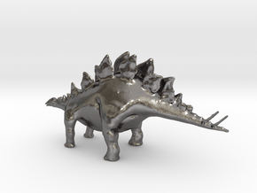 Replica Toys Dinosaurs Stegosaurus Full Color  in Polished Nickel Steel