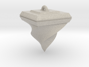 Twisted Pyramid in Natural Sandstone