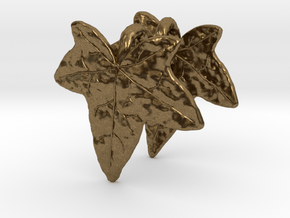 Ivy Leaf Earrings (pair) in Natural Bronze