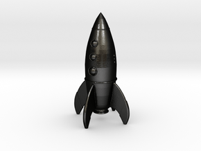 Rocket in Matte Black Steel