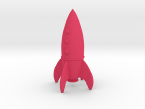 Rocket in Pink Processed Versatile Plastic