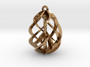 Peace Ascendant - 20mm in Polished Brass