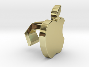 iMac Camera Cover - Apple in 18k Gold Plated Brass