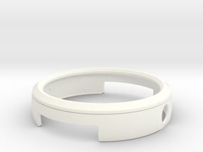 Moto360(1st generation) BUMPER in White Processed Versatile Plastic