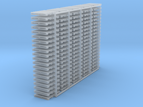 N scale 40"x48" pallet - 100 pack in Smooth Fine Detail Plastic