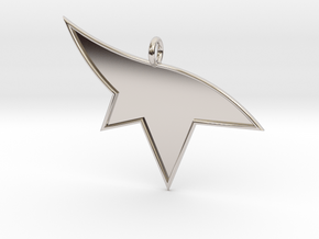 Mirrors Edge Pendant in Platinum