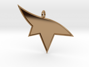 Mirrors Edge Pendant in Polished Brass