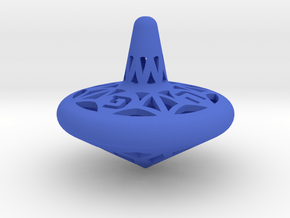 Spinning Top - NGHP - Large in Blue Processed Versatile Plastic
