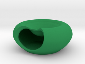 Pistacio Bowl 2.0 in Green Processed Versatile Plastic