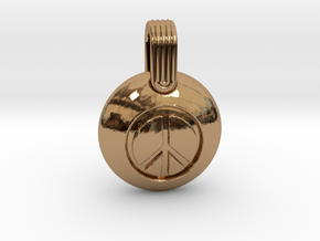 Peace in Polished Brass
