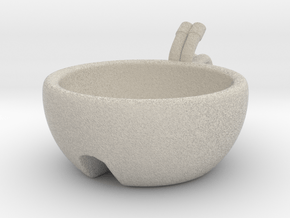 Harley Cup - Part two of a two pieces set in Natural Sandstone