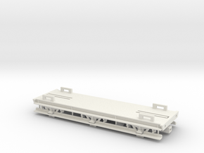 GWR 6 Wheeled Siphon Chassis (Part 1) in White Natural Versatile Plastic