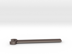 M5 Spanner in Polished Bronzed Silver Steel