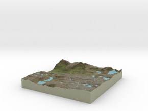 Terrafab generated model Fri Oct 23 2015 14:58:17  in Full Color Sandstone
