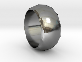 CODE: P12 - RING SIZE 7 in Polished Silver