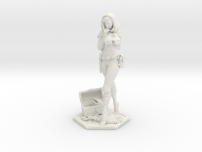 Female Thief 2inch in White Natural Versatile Plastic