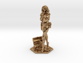 Female Thief 2inch in Polished Brass