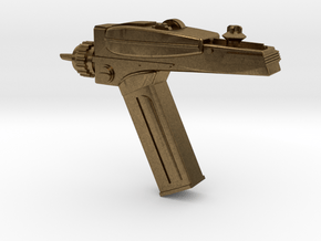 Star Trek Phaser Keychain in Natural Bronze