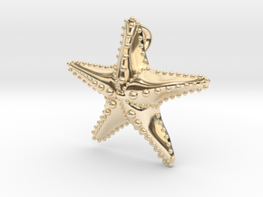  Starfish in 14K Yellow Gold