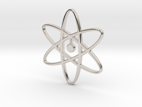 Atom Pendant in Platinum