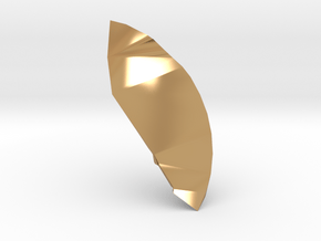 Anel "Drop" -core- in Polished Brass