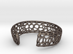 Frohr Design Bracelett Cell Cylce C in Polished Bronzed Silver Steel