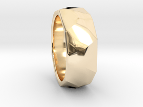 CODE: WP8RS - RING SIZE 7 in 14K Yellow Gold