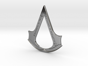 Assassin's creed logo-bottle opener  in Fine Detail Polished Silver