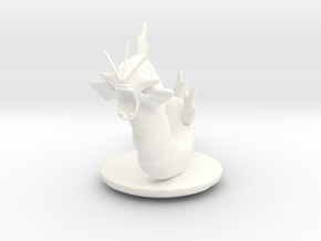 Gyarados  Pokemon in White Processed Versatile Plastic